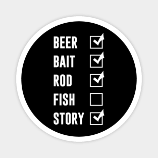 Funny fishing Magnet